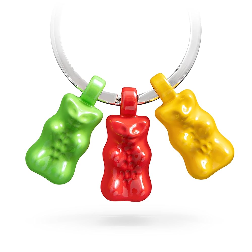 HARIBO【日本未販売】TROIKAコラボ　ゴールドベアキーホルダー　ゴールド HARIBO【日本未販売】TROIKAコラボ ゴールドベアキーホルダー